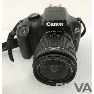 Canon (EOS 3000D) DSLR Camera
