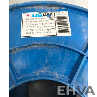 Assorted Spools of Electrical Wire and Dick Smith 11 Piece Pliers and Drivers Combo Kit - Lot of 4