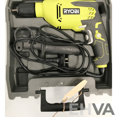 Ryobi (RPD800) Corded 800W Hammer Drill with Case