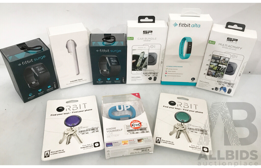 Assorted Smart Watches, Multi Activity Bundles, Key Finders, and Insta360 Nano and More