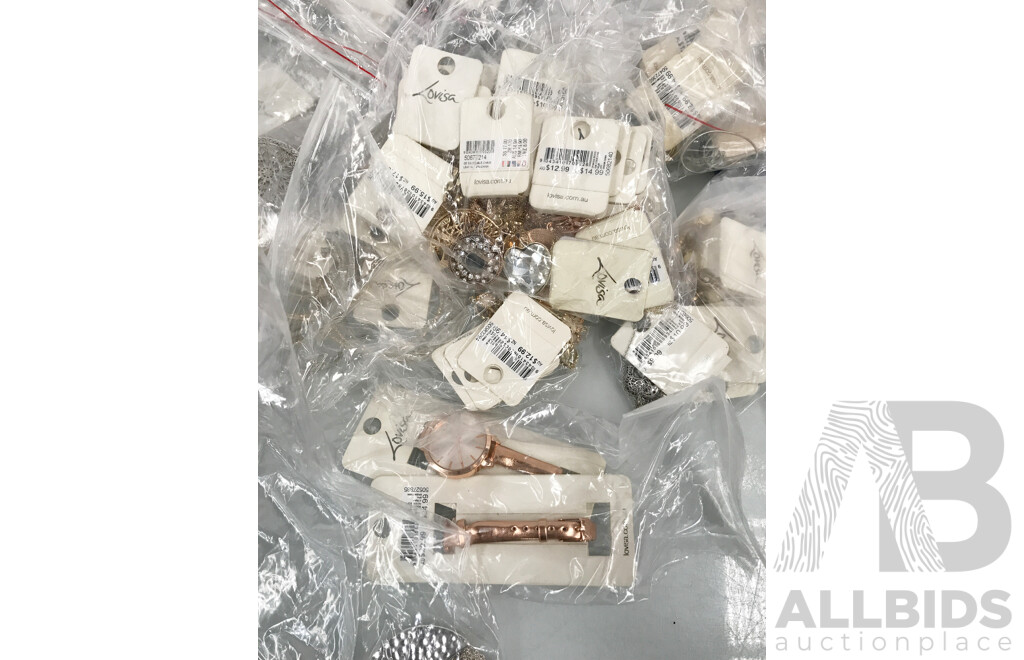 Bulk Lot of Assorted Costume Jewellery and Watches