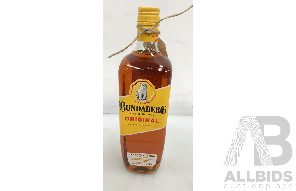 1L Bottle of Bundaberg Original Rum