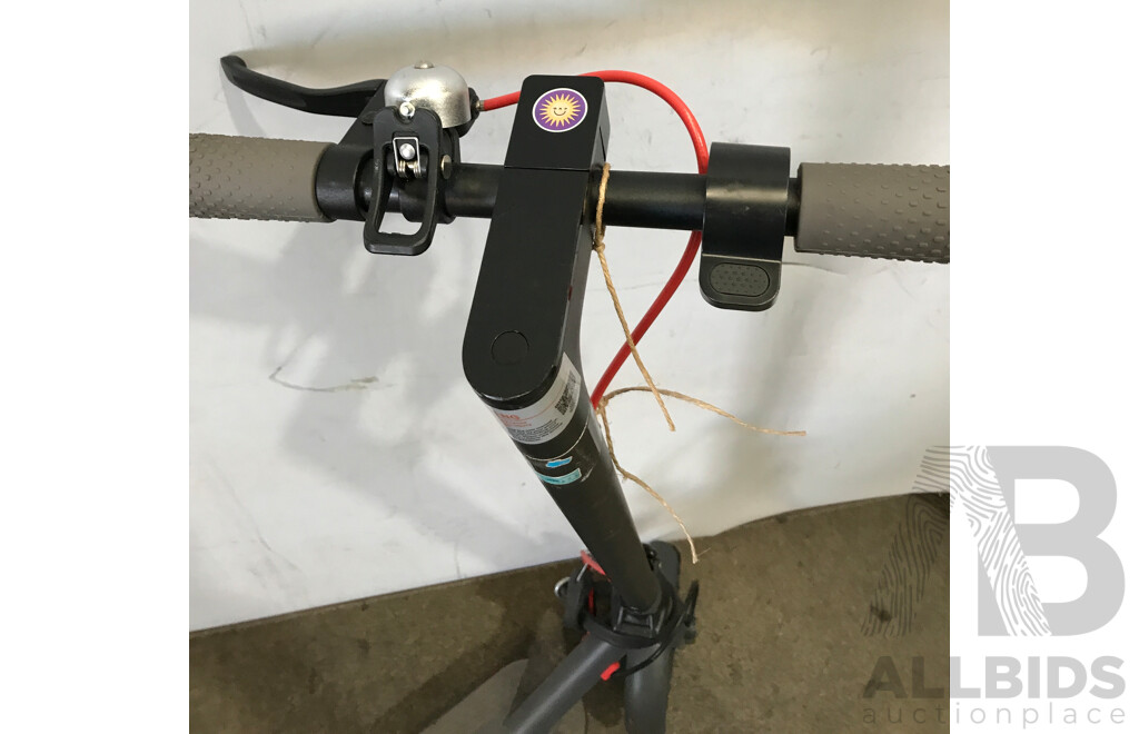 Black & Red Electric Scooter