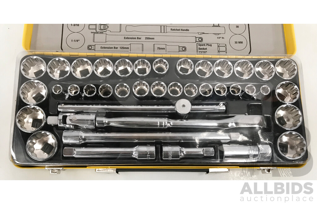 Stanley 40 Piece Socket Set
