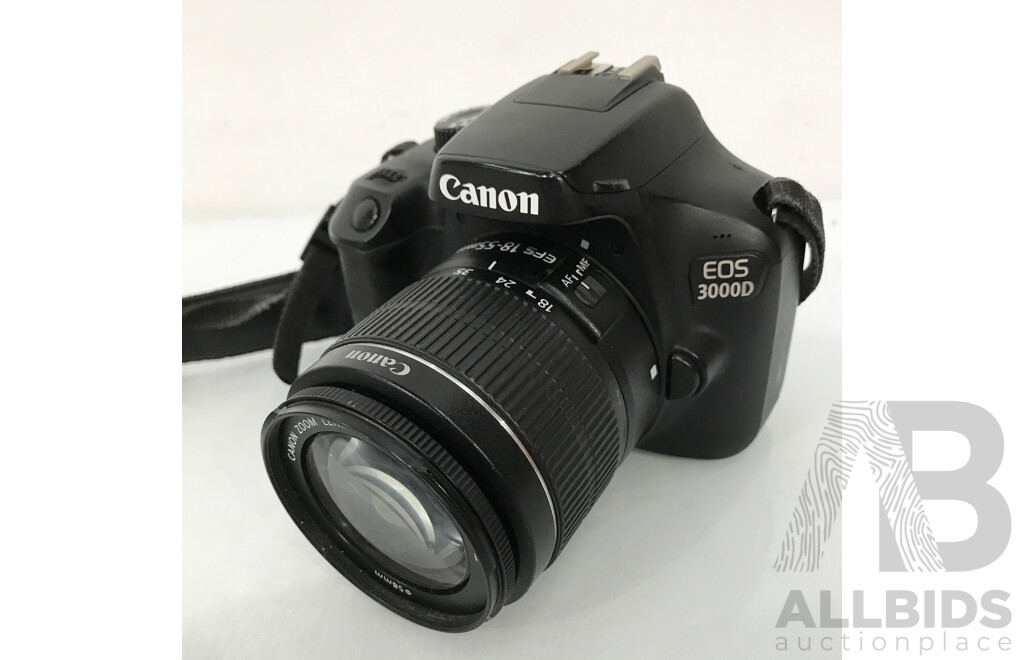 Canon (EOS 3000D) DSLR Camera