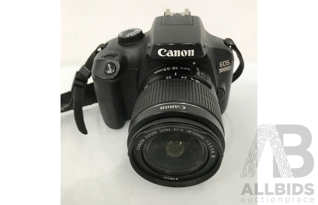 Canon (EOS 3000D) DSLR Camera