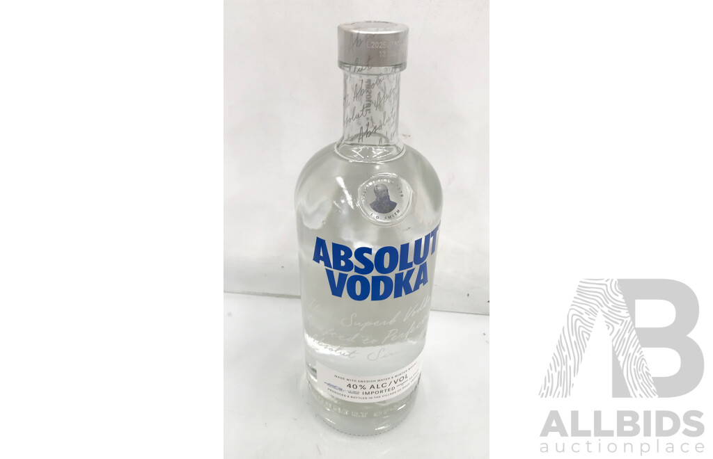 1L Bottle - Absolut Vodka