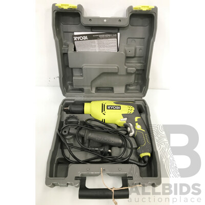 Ryobi (RPD800) Corded 800W Hammer Drill with Case