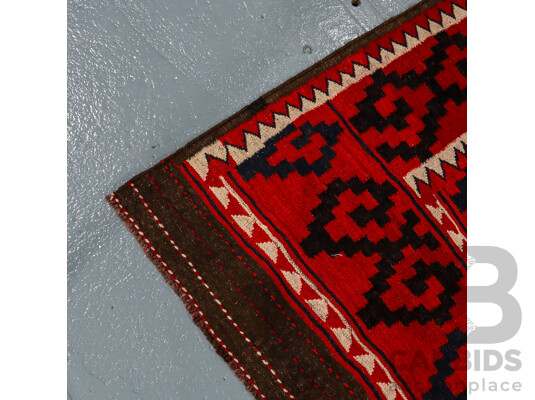 Hand Knotted Afghan Kilim Rug