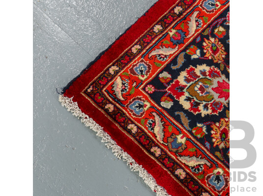 Large Hand Knotted Persian Rug