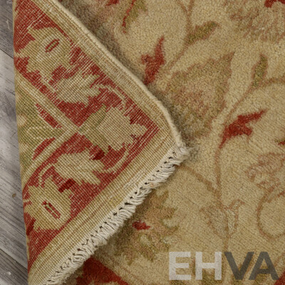 Hand Knotted Persian Kashan Rug