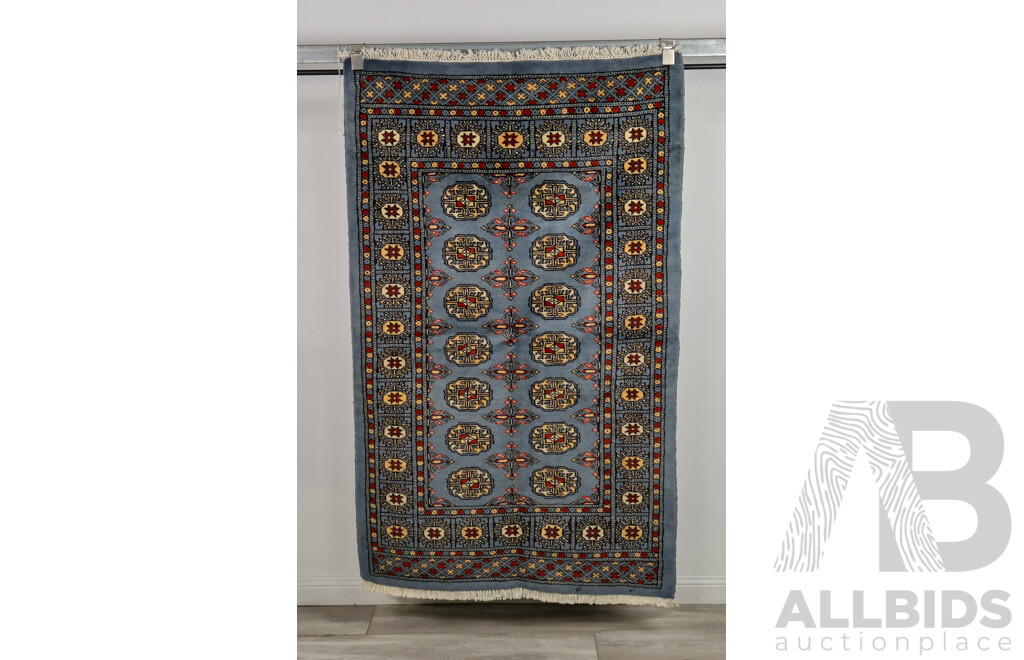 Hand Knotted Bokhara Design Rug