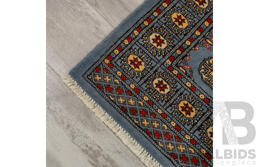 Hand Knotted Bokhara Design Rug