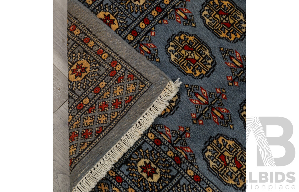Hand Knotted Bokhara Design Rug