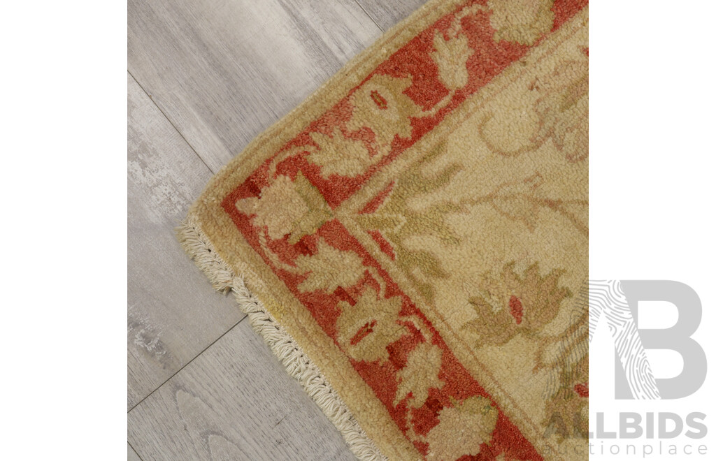 Hand Knotted Persian Kashan Rug