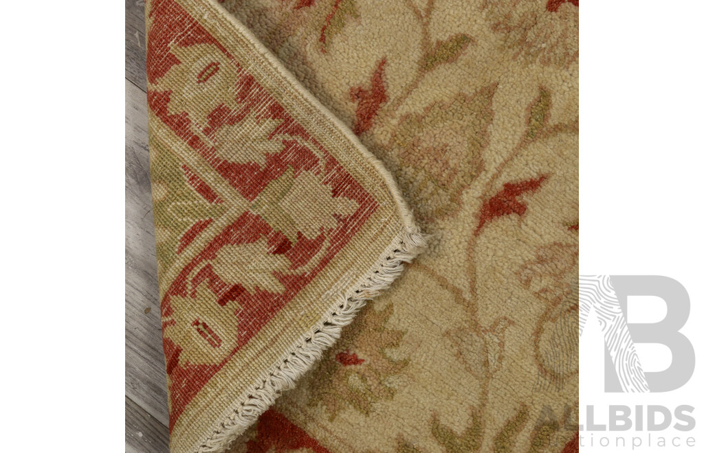 Hand Knotted Persian Kashan Rug