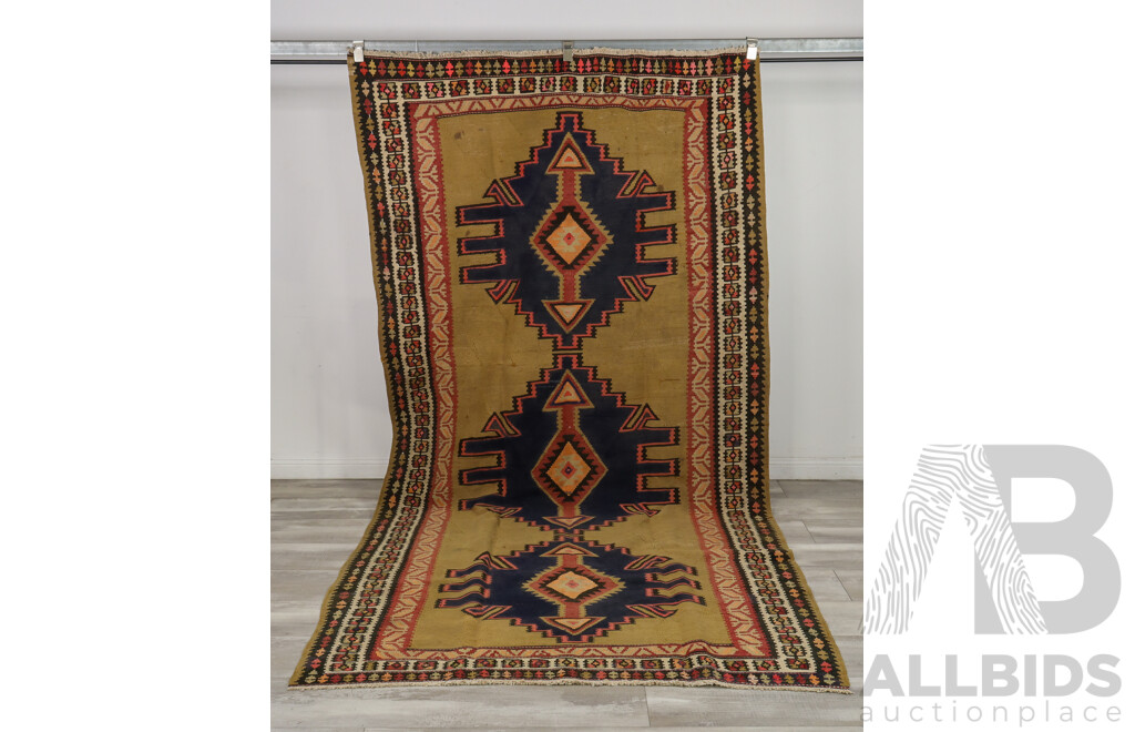 Hand Knotted Iran Zarand Kilim Rug