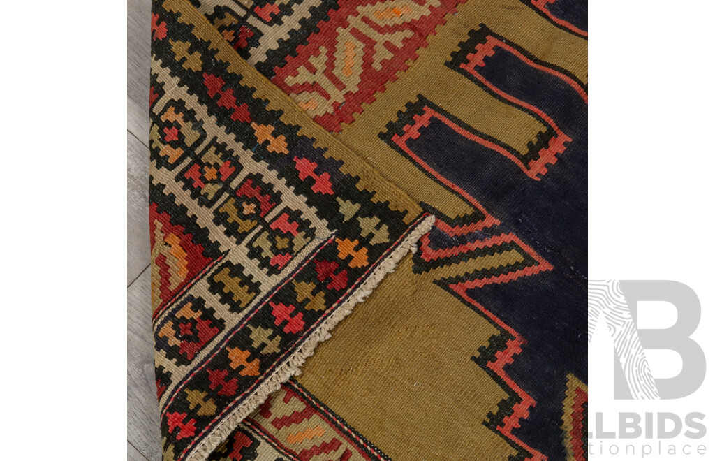 Hand Knotted Iran Zarand Kilim Rug
