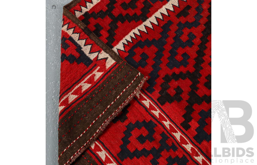 Hand Knotted Afghan Kilim Rug