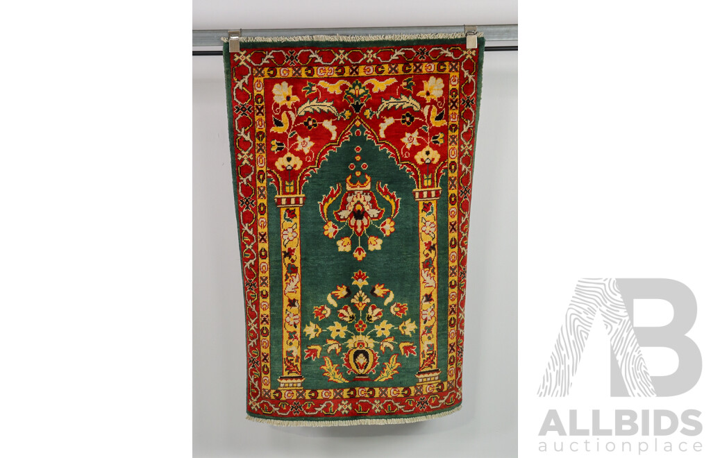Hand Knotted Prayer Rug