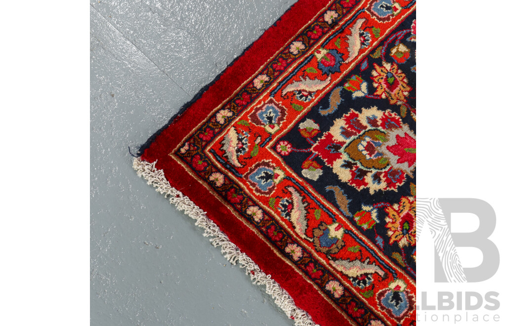 Large Hand Knotted Persian Rug