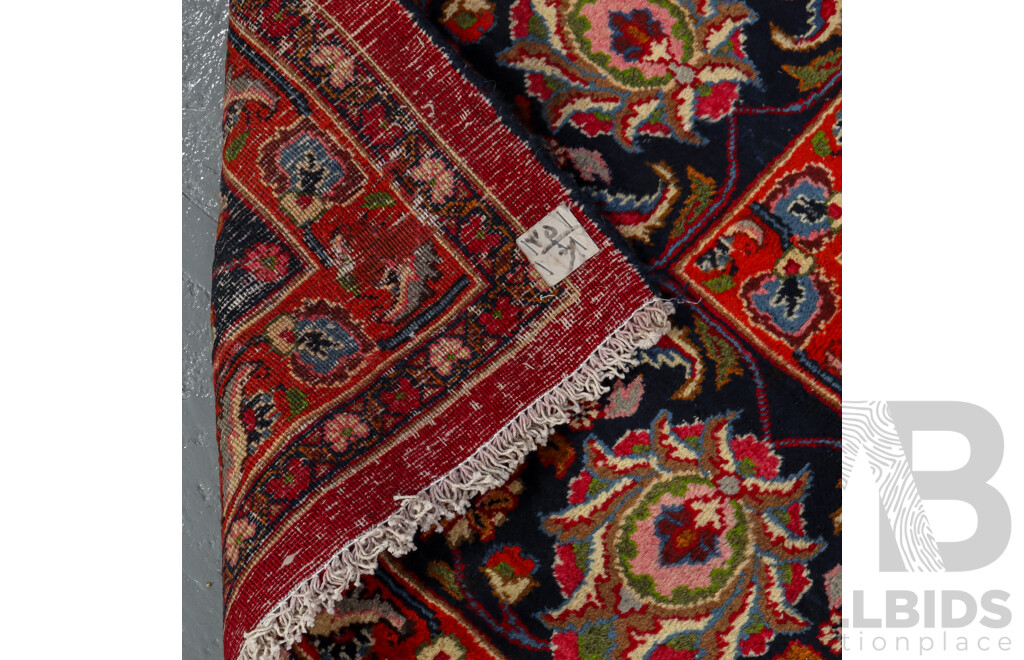 Large Hand Knotted Persian Rug