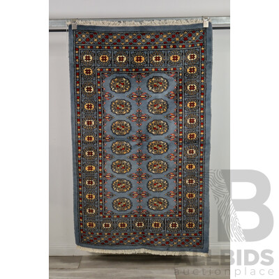Hand Knotted Bokhara Design Rug