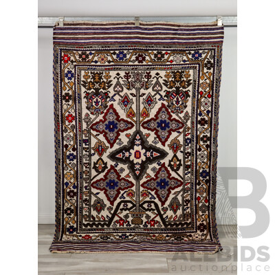 Hand Knotted Kazak Tribal Rug