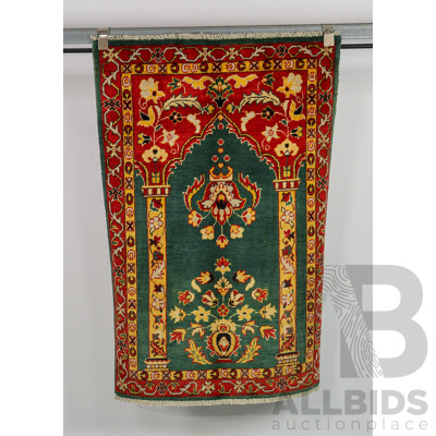 Hand Knotted Prayer Rug