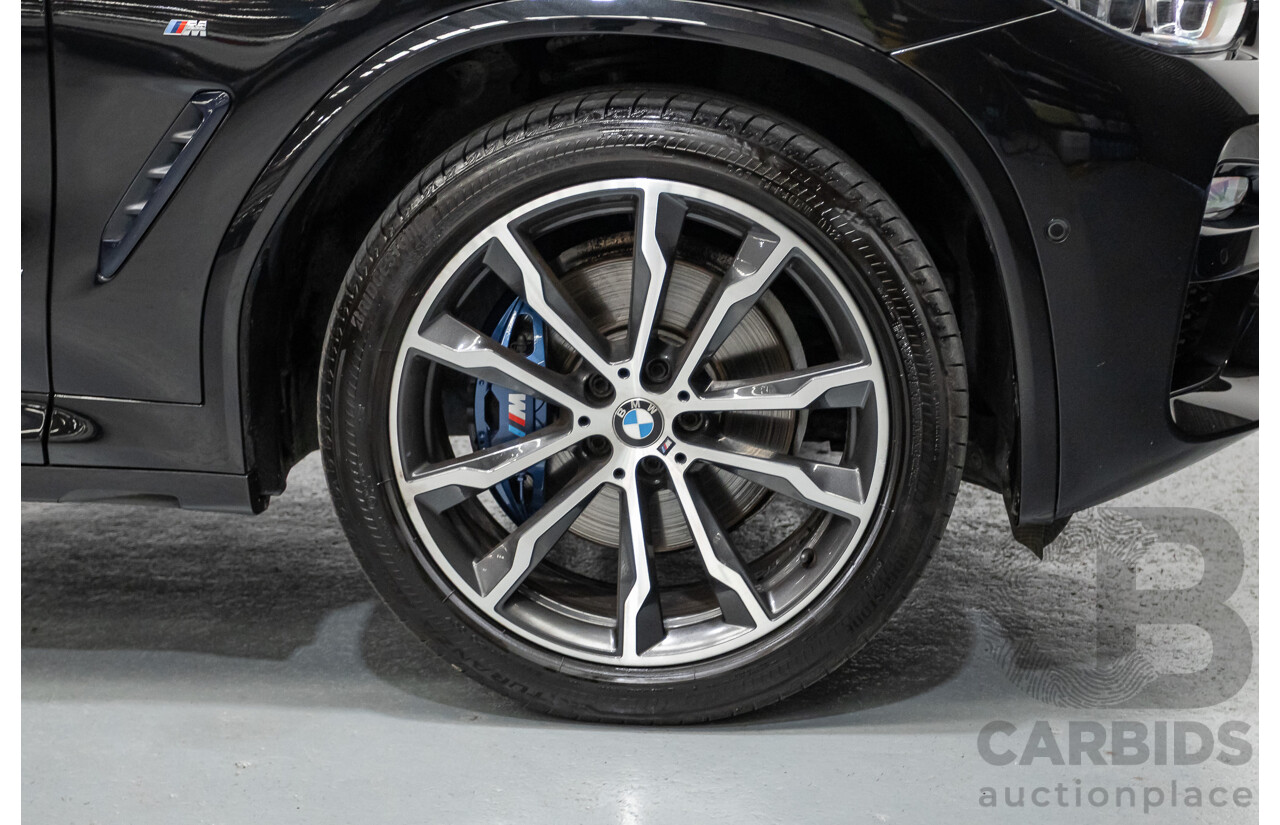 6/2018 BMW X3 xDrive30d M Sport (AWD) G01 4D Wagon Black Sapphire Metallic Turbo Diesel 3.0L
