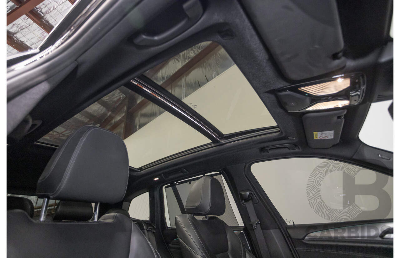 6/2018 BMW X3 xDrive30d M Sport (AWD) G01 4D Wagon Black Sapphire Metallic Turbo Diesel 3.0L