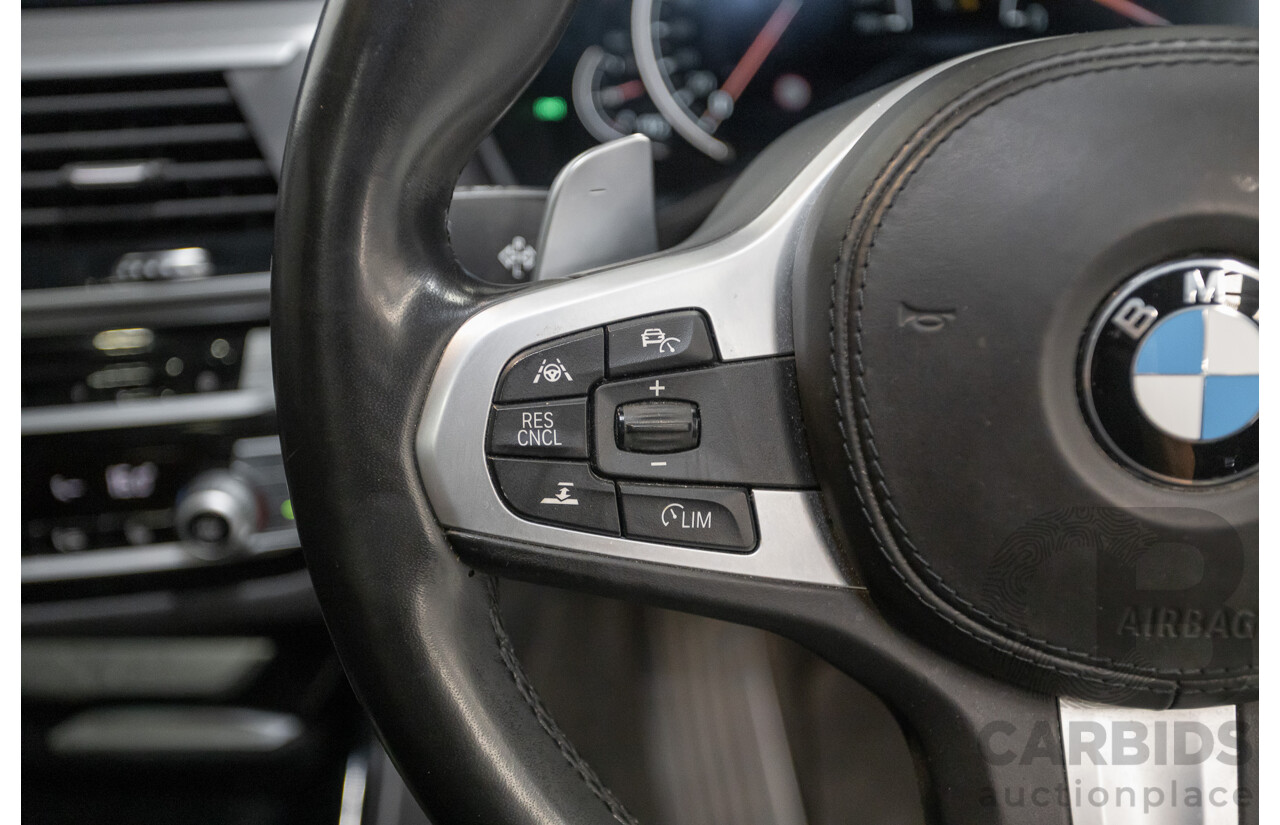 6/2018 BMW X3 xDrive30d M Sport (AWD) G01 4D Wagon Black Sapphire Metallic Turbo Diesel 3.0L