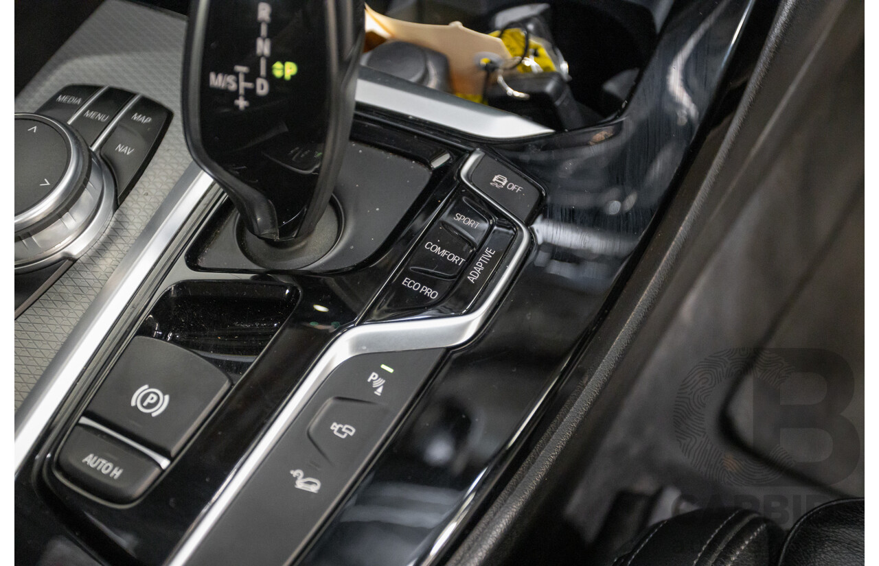 6/2018 BMW X3 xDrive30d M Sport (AWD) G01 4D Wagon Black Sapphire Metallic Turbo Diesel 3.0L