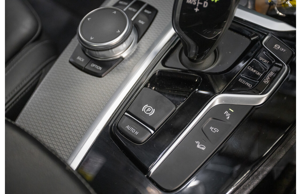 6/2018 BMW X3 xDrive30d M Sport (AWD) G01 4D Wagon Black Sapphire Metallic Turbo Diesel 3.0L