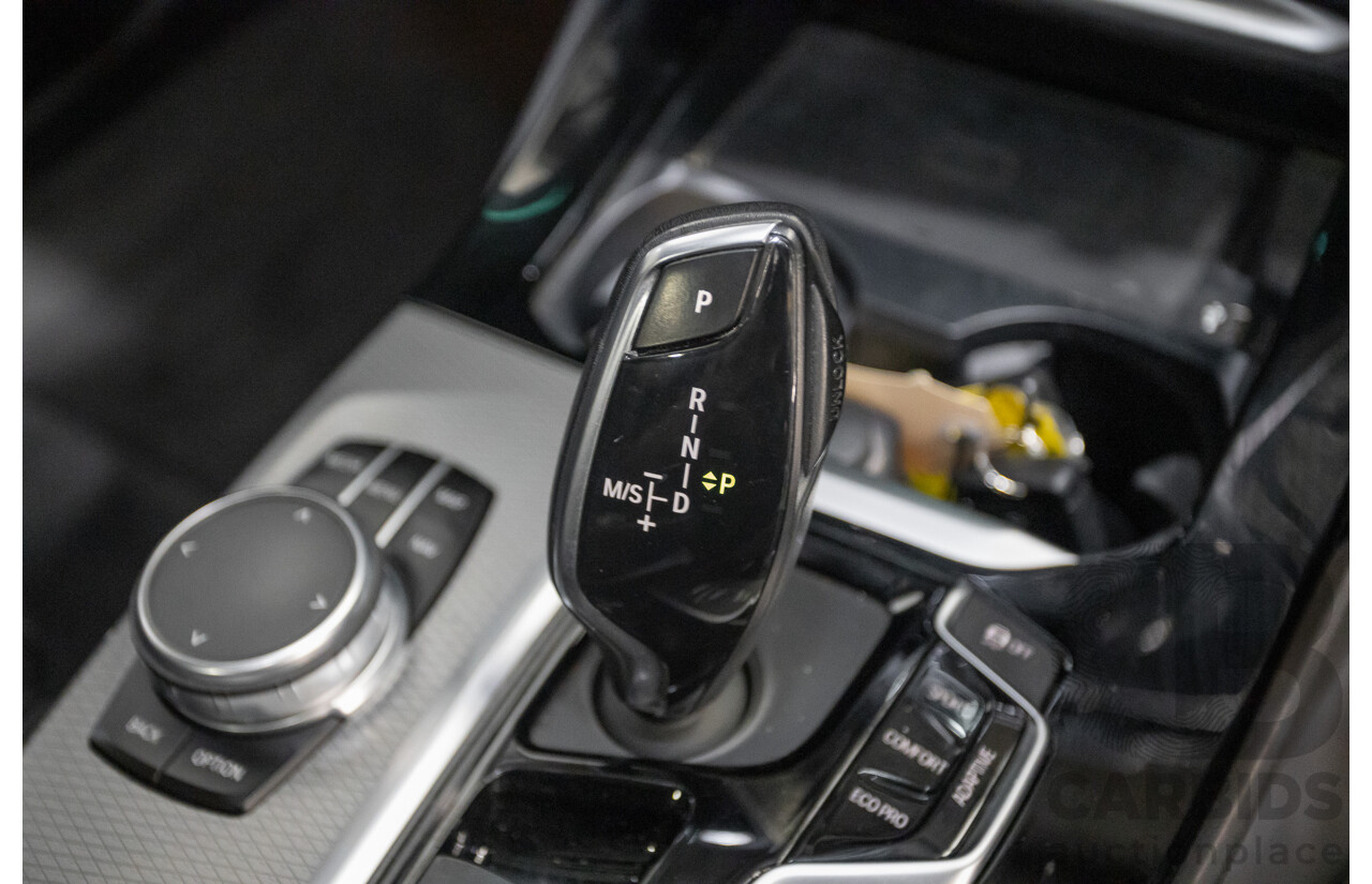 6/2018 BMW X3 xDrive30d M Sport (AWD) G01 4D Wagon Black Sapphire Metallic Turbo Diesel 3.0L