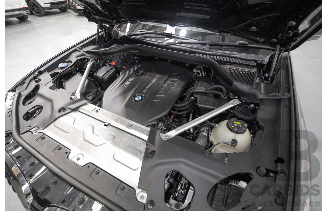 6/2018 BMW X3 xDrive30d M Sport (AWD) G01 4D Wagon Black Sapphire Metallic Turbo Diesel 3.0L