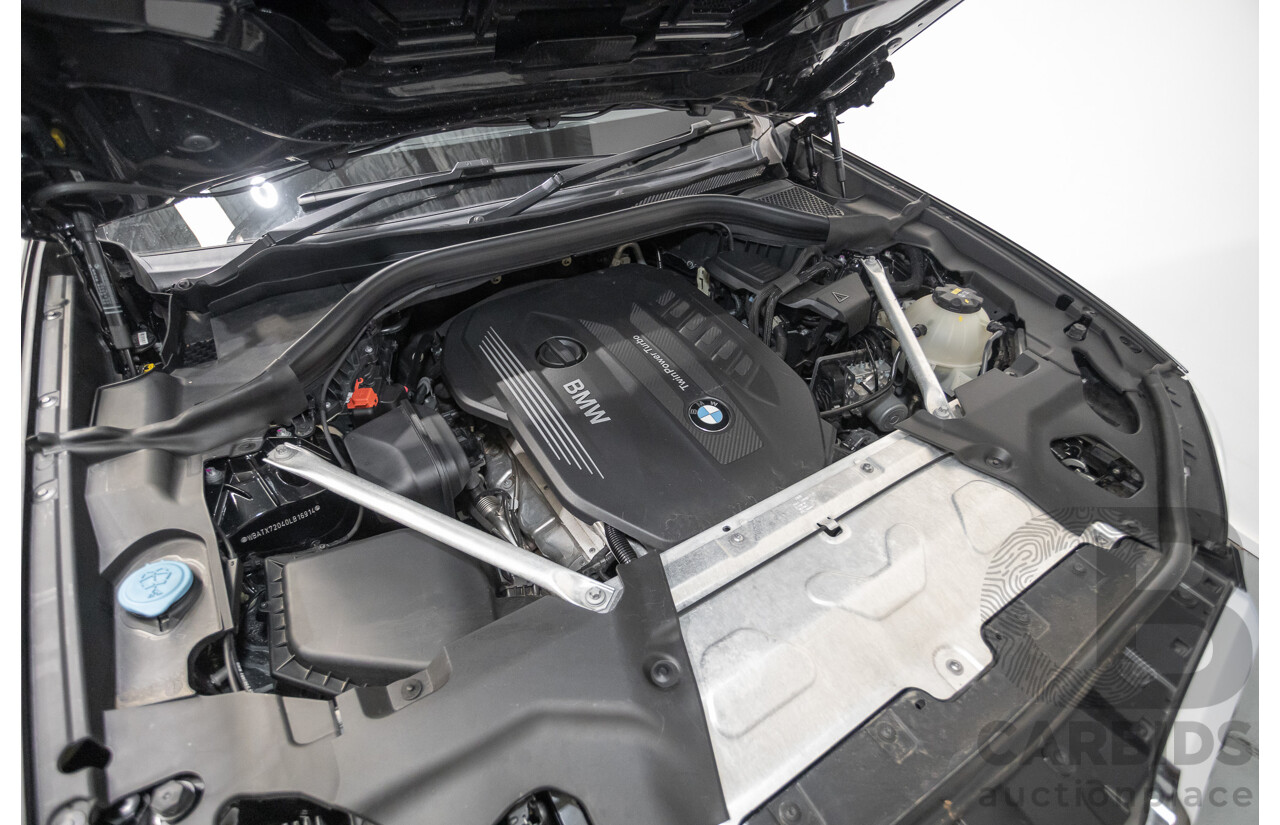 6/2018 BMW X3 xDrive30d M Sport (AWD) G01 4D Wagon Black Sapphire Metallic Turbo Diesel 3.0L