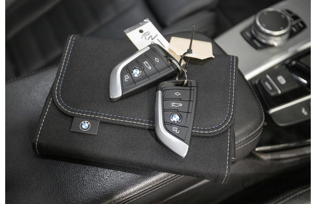 6/2018 BMW X3 xDrive30d M Sport (AWD) G01 4D Wagon Black Sapphire Metallic Turbo Diesel 3.0L