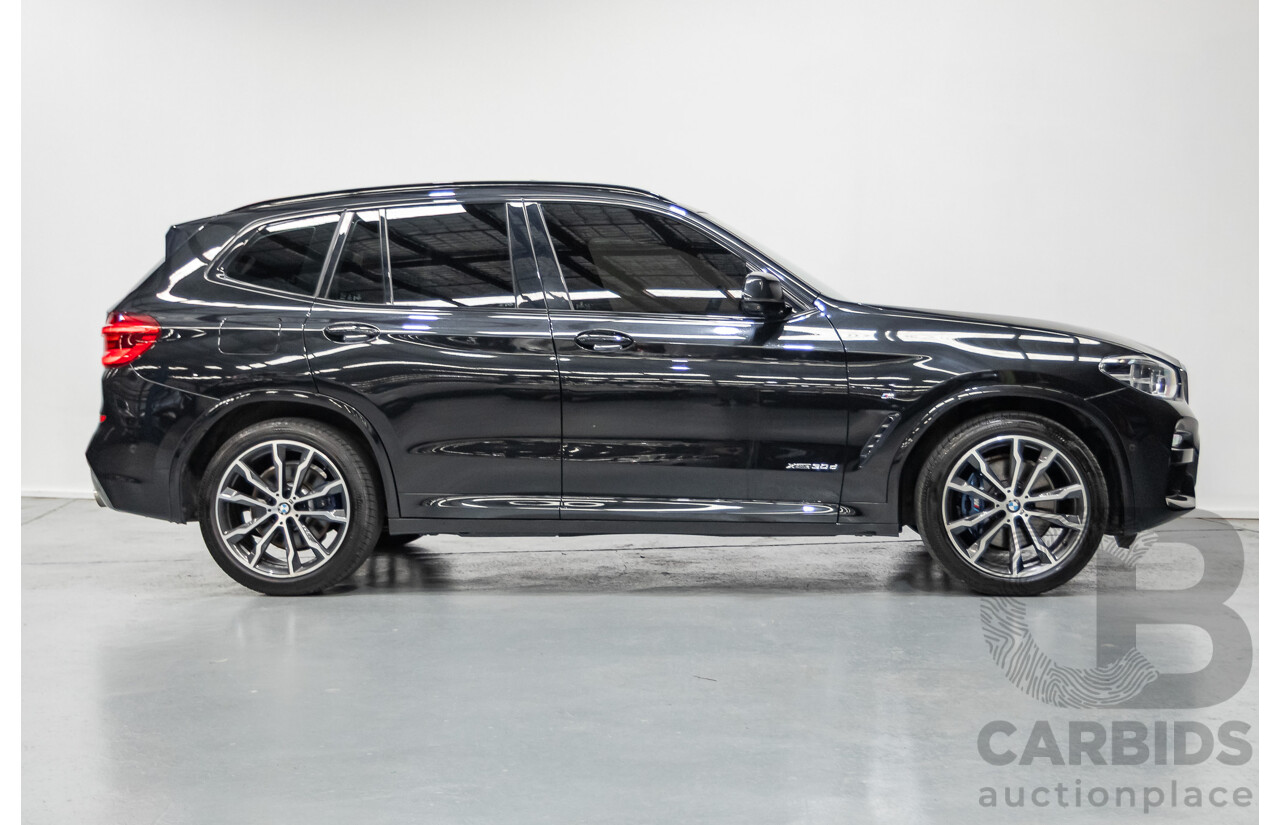 6/2018 BMW X3 xDrive30d M Sport (AWD) G01 4D Wagon Black Sapphire Metallic Turbo Diesel 3.0L