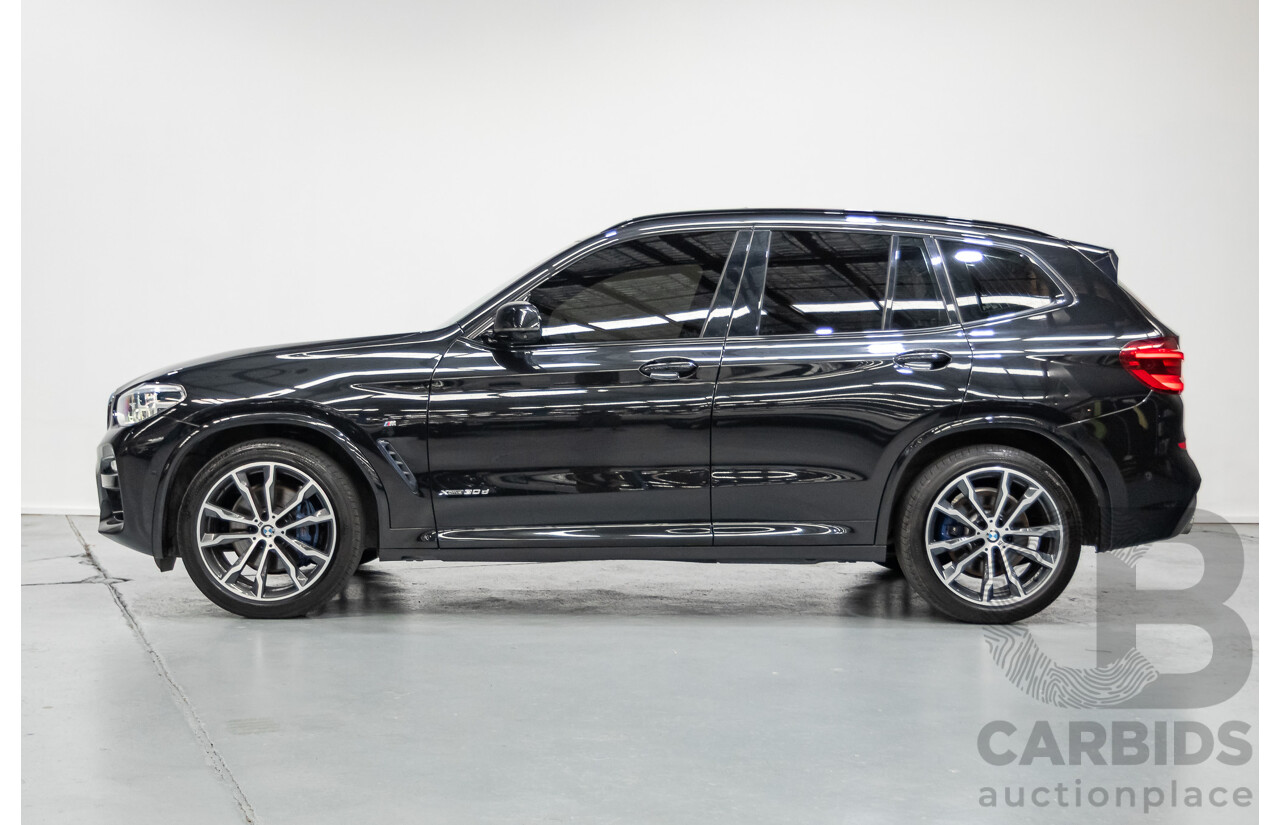 6/2018 BMW X3 xDrive30d M Sport (AWD) G01 4D Wagon Black Sapphire Metallic Turbo Diesel 3.0L