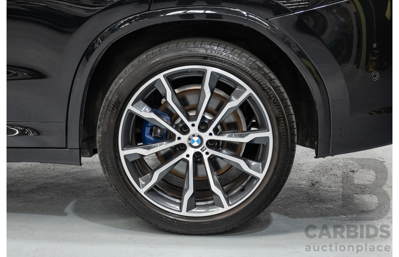 6/2018 BMW X3 xDrive30d M Sport (AWD) G01 4D Wagon Black Sapphire Metallic Turbo Diesel 3.0L