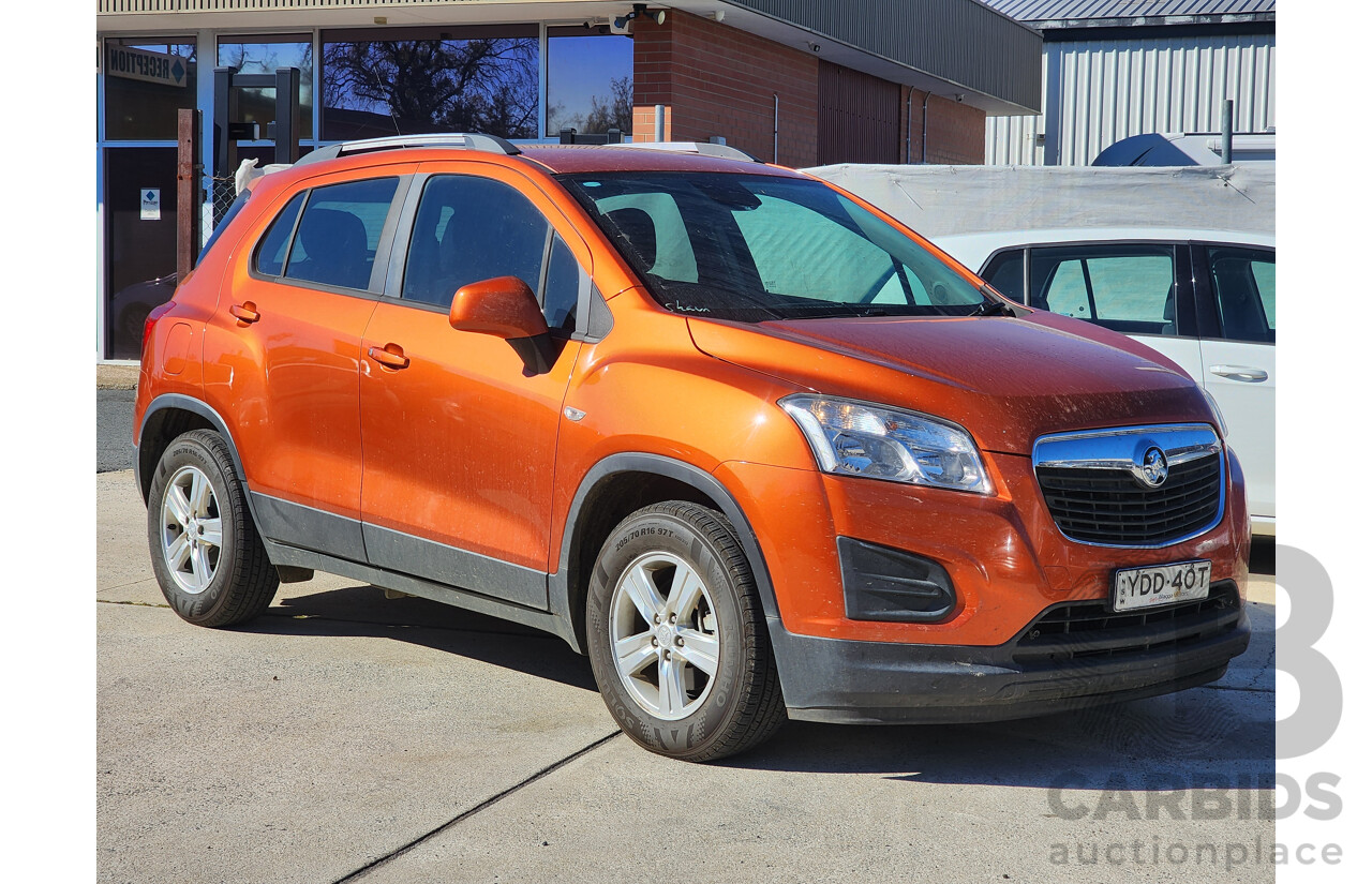 12/2015 Holden Trax LS TJ MY16 4d Wagon Orange 1.8L