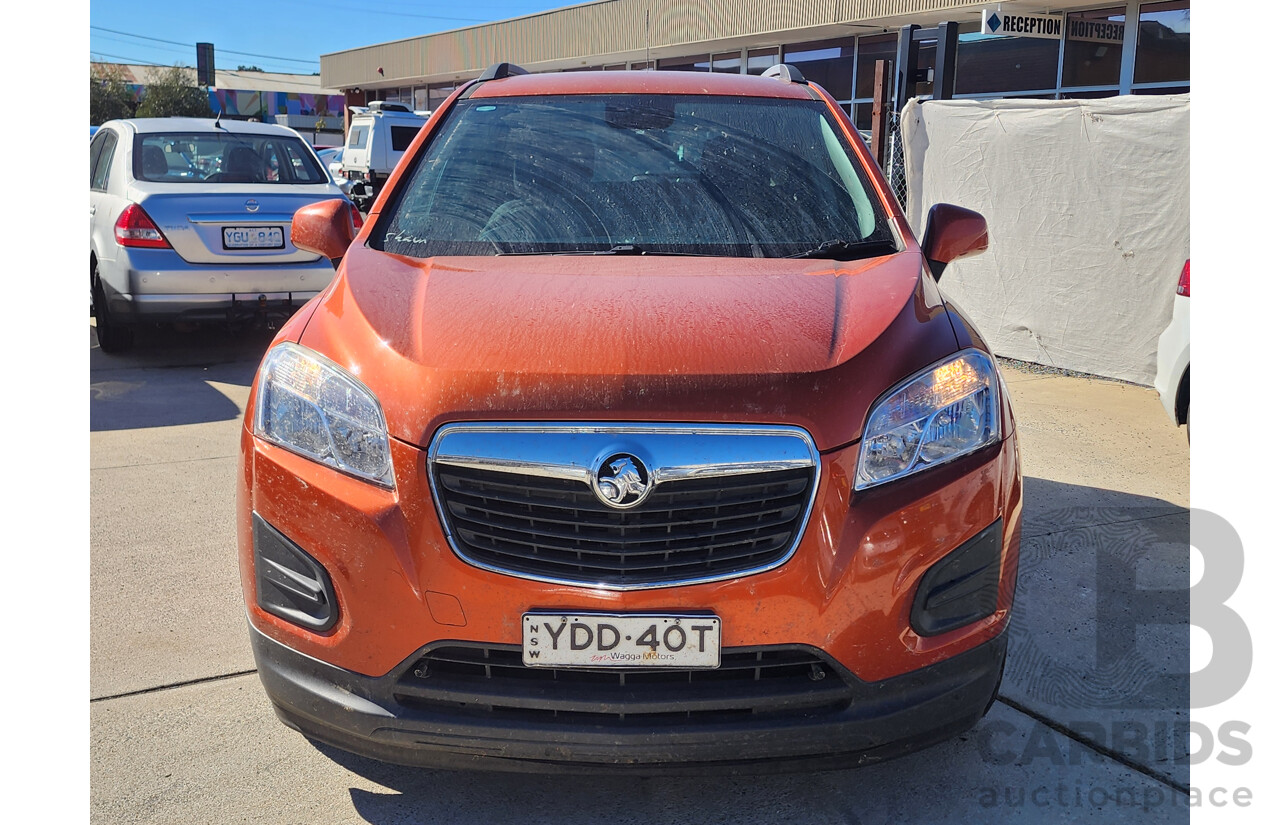 12/2015 Holden Trax LS TJ MY16 4d Wagon Orange 1.8L