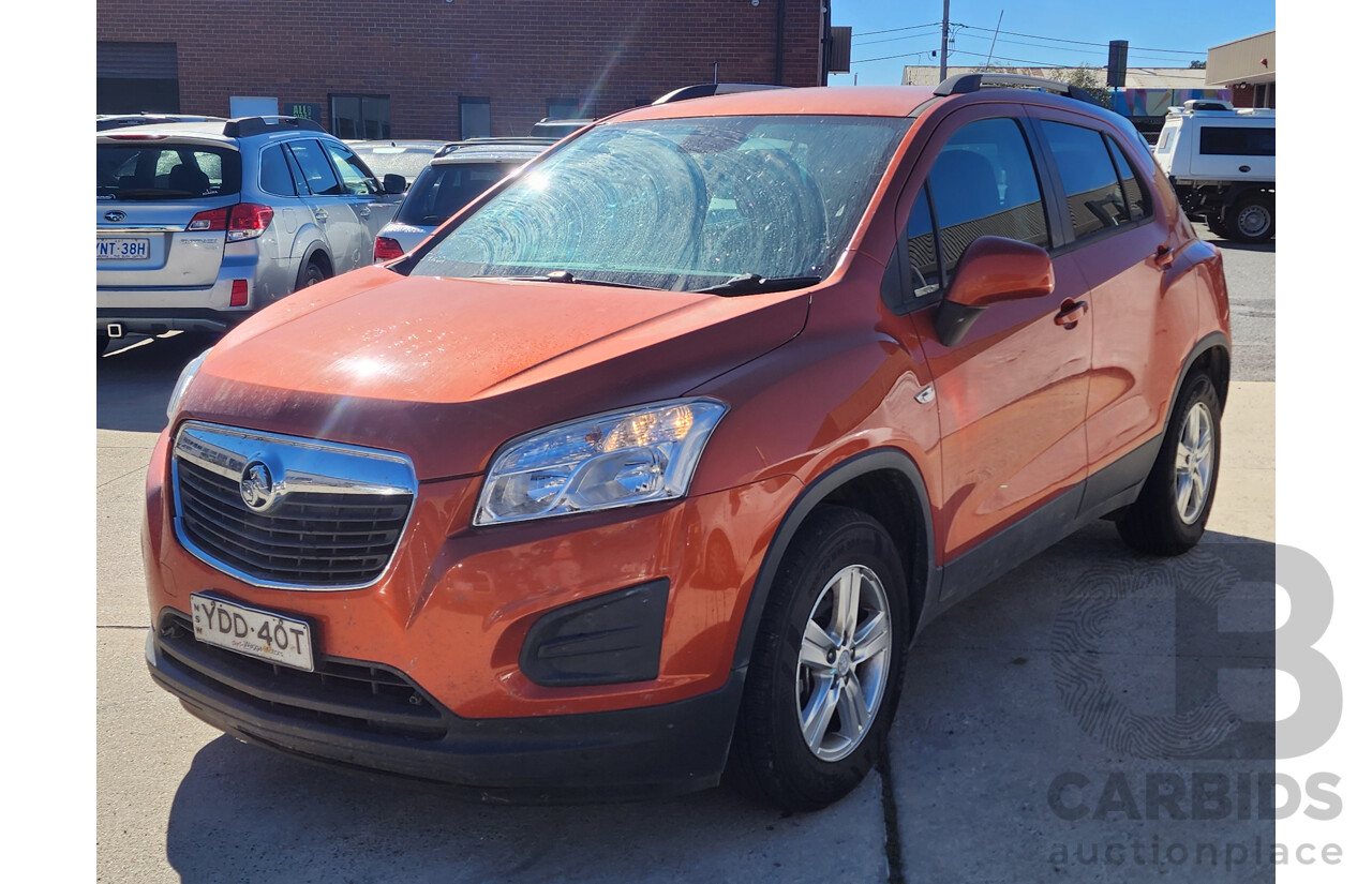 12/2015 Holden Trax LS TJ MY16 4d Wagon Orange 1.8L