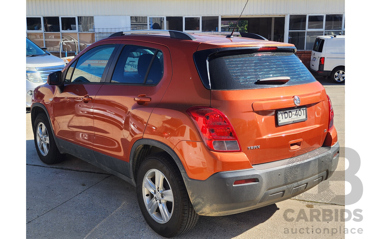12/2015 Holden Trax LS TJ MY16 4d Wagon Orange 1.8L