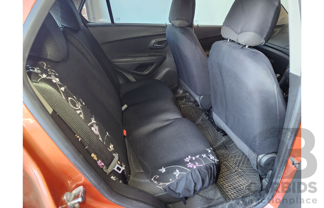 12/2015 Holden Trax LS TJ MY16 4d Wagon Orange 1.8L