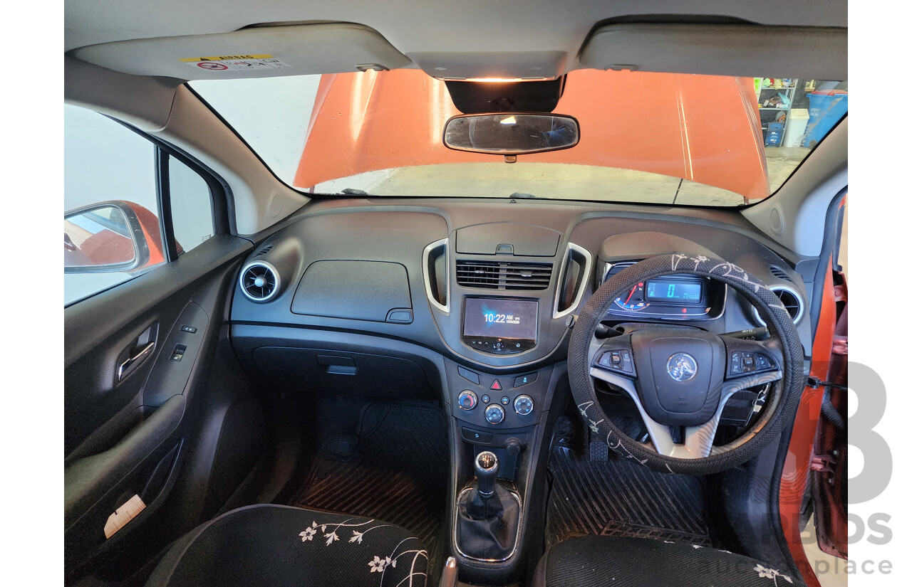 12/2015 Holden Trax LS TJ MY16 4d Wagon Orange 1.8L