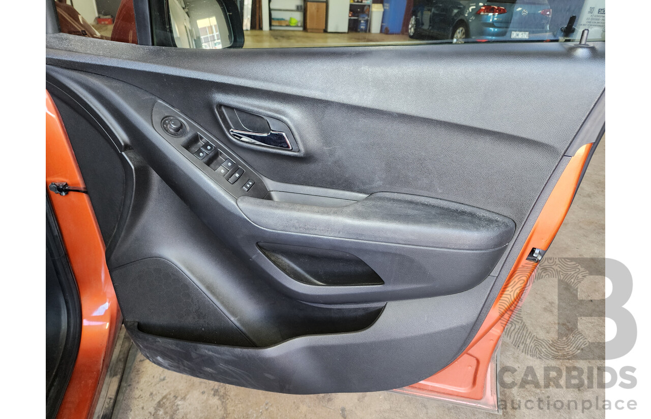 12/2015 Holden Trax LS TJ MY16 4d Wagon Orange 1.8L