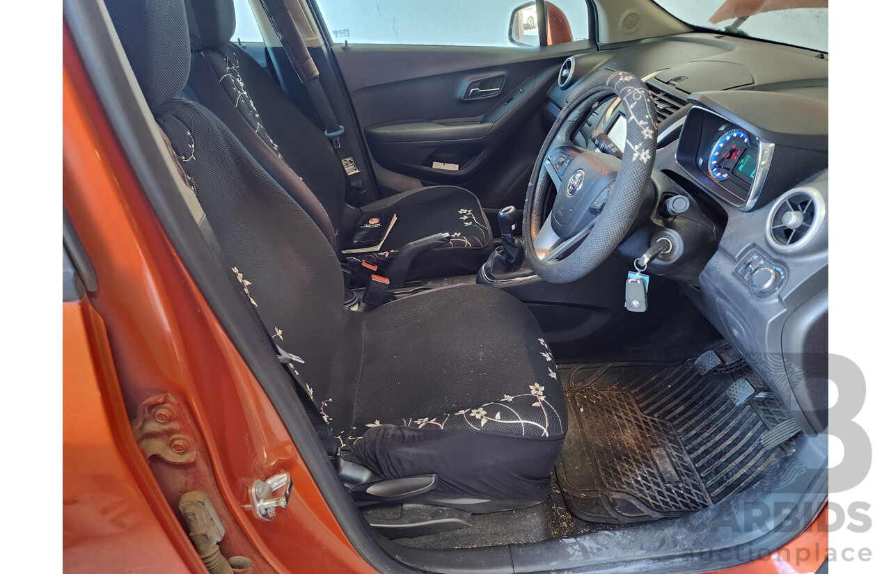 12/2015 Holden Trax LS TJ MY16 4d Wagon Orange 1.8L