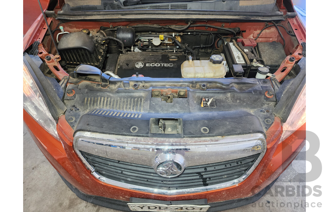 12/2015 Holden Trax LS TJ MY16 4d Wagon Orange 1.8L